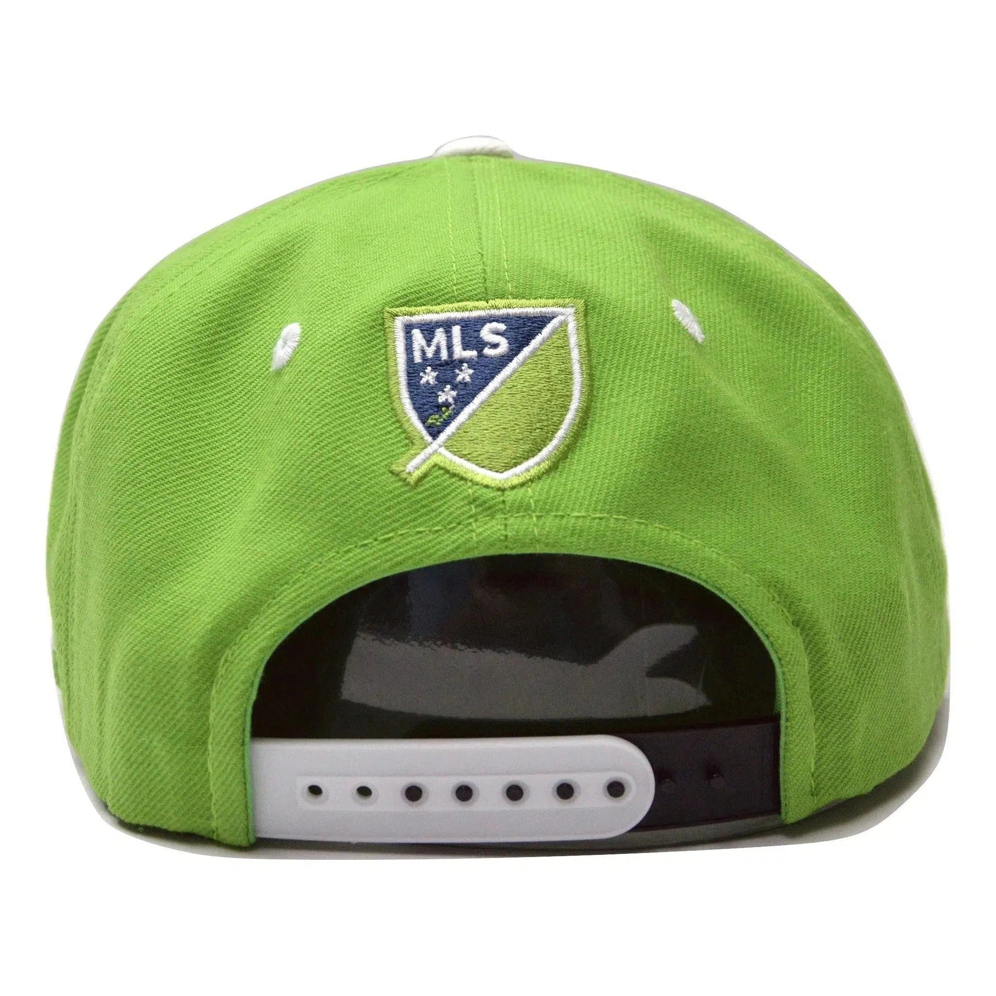 Seattle Sounders FC adidas NZP50 Academy MLS Soccer Team Snapback Hat Adjustable Cap