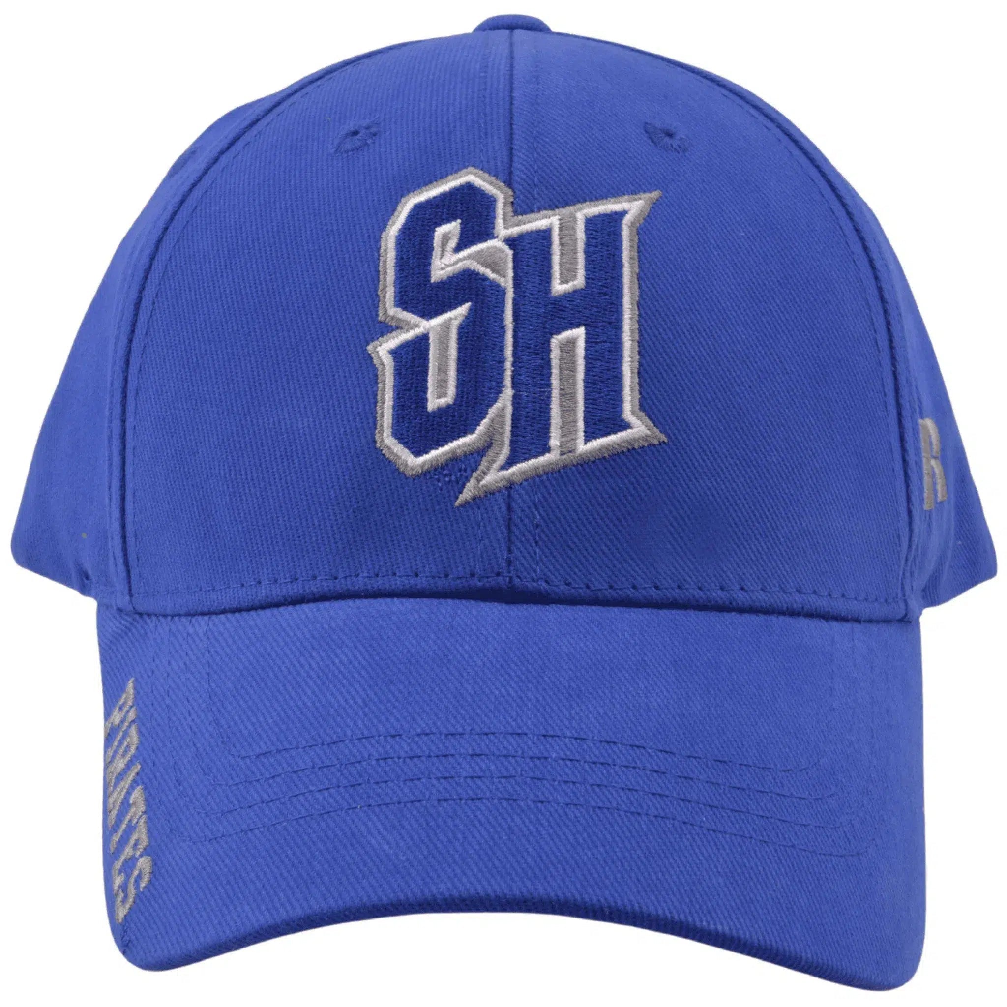 Seton Hall Pirates NCAA Russell Athletic Blue Team Logo Adjustable Hat