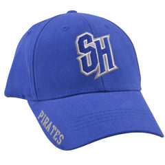 Seton Hall Pirates NCAA Russell Athletic Blue Team Logo Adjustable Hat