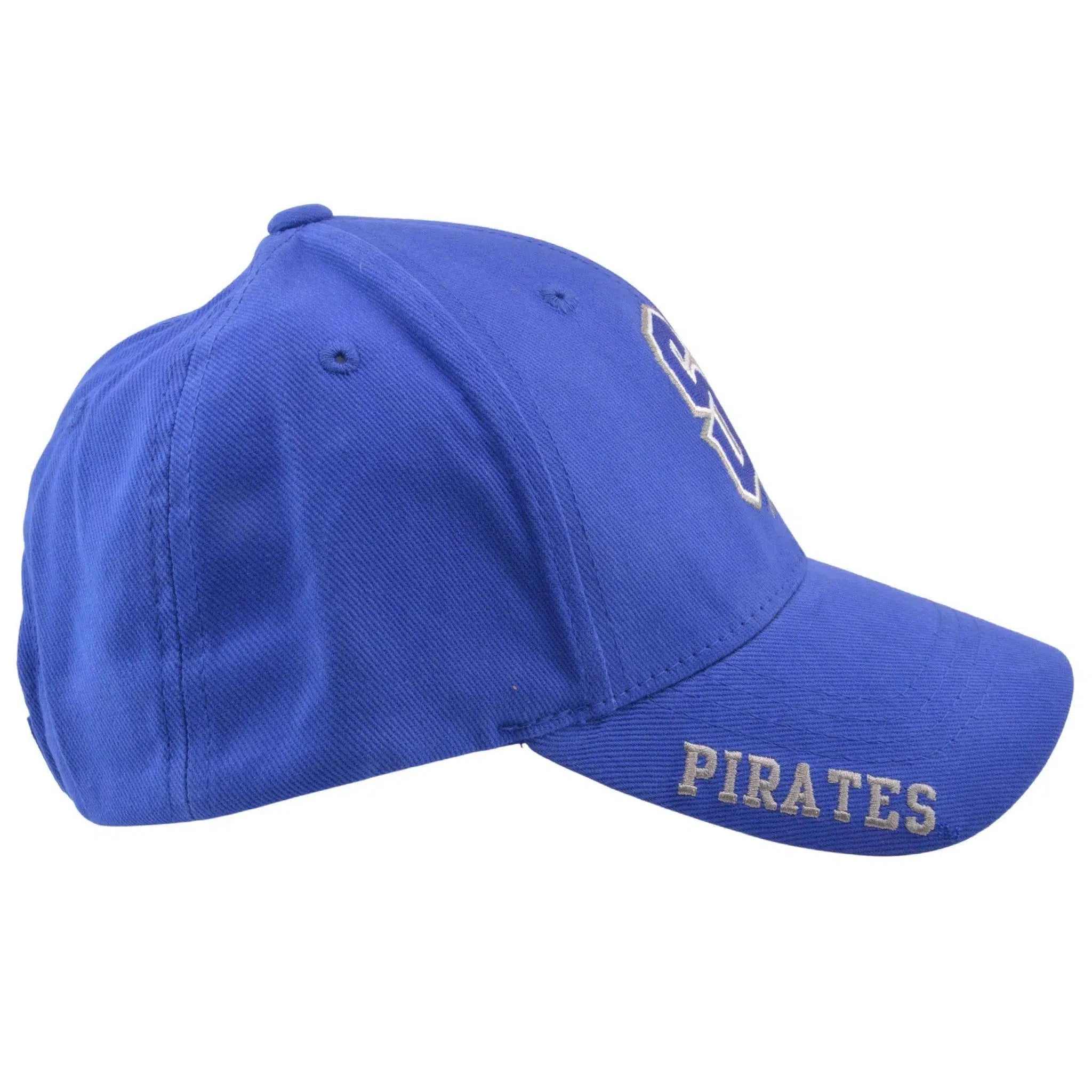 Seton Hall Pirates NCAA Russell Athletic Blue Team Logo Adjustable Hat