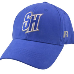 Seton Hall Pirates NCAA Russell Athletic Blue Team Logo Adjustable Hat