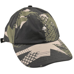 Staple Pigeon Logo Olive Camouflage Relaxed Fit Nylon Dad Hat