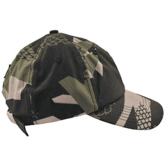 Staple Pigeon Logo Olive Camouflage Relaxed Fit Nylon Dad Hat