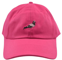 Staple Pigeon Logo Ruby Red Pink Relaxed Fit Dad Hat