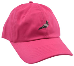 Staple Pigeon Logo Ruby Red Pink Relaxed Fit Dad Hat