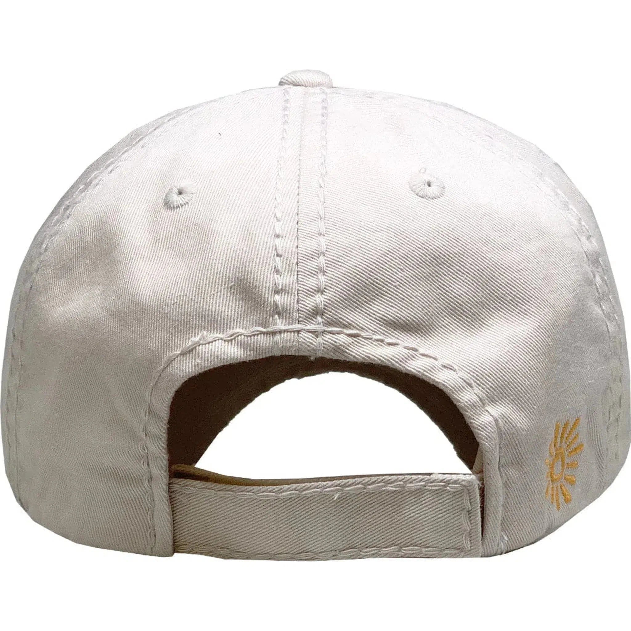 Sun Kissed Vintage Distressed Adjustable Light Beige Women's Baseball Hat