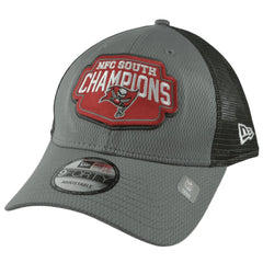 Tampa Bay Buccaneers New Era 9FORTY NFC South Conference Champions 2Tone Gray NFL Hat