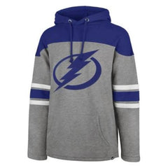 '47 Tampa Bay Lightning Huron Hooded 2Tone NHL Hockey Pullover Sweatshirt Hoodie