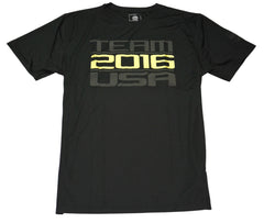 Team USA 2016 Olympic Team Gold Bar Black Dri-FIt Men's T-Shirt