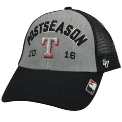 Texas Rangers 2016 MLB Postseason Adjustable Meshback Baseball Hat