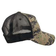 Texas Tech Red Raiders NCAA Digital Camo & Black Mesh Back Truckers Hat