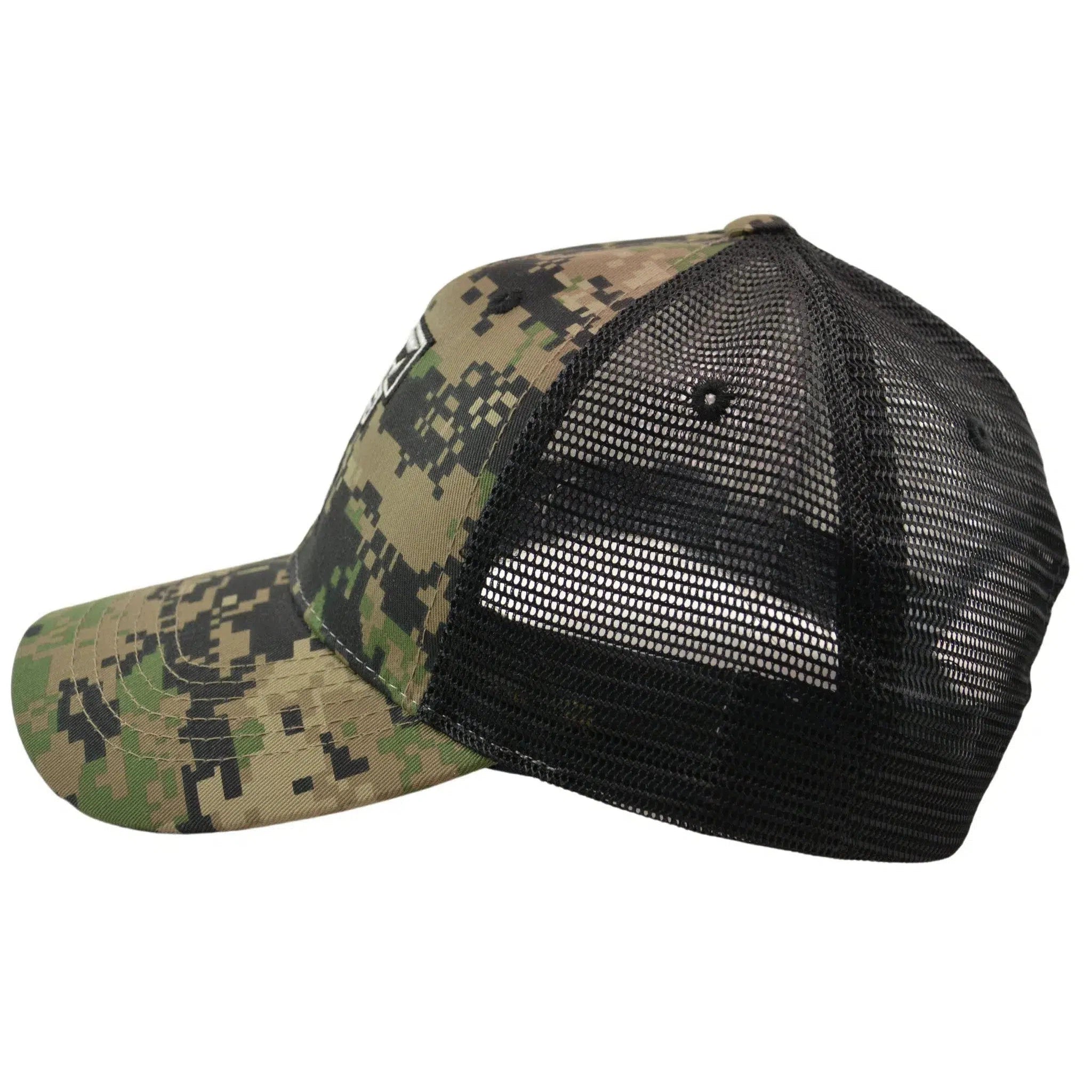 Texas Tech Red Raiders NCAA Digital Camo & Black Mesh Back Truckers Hat