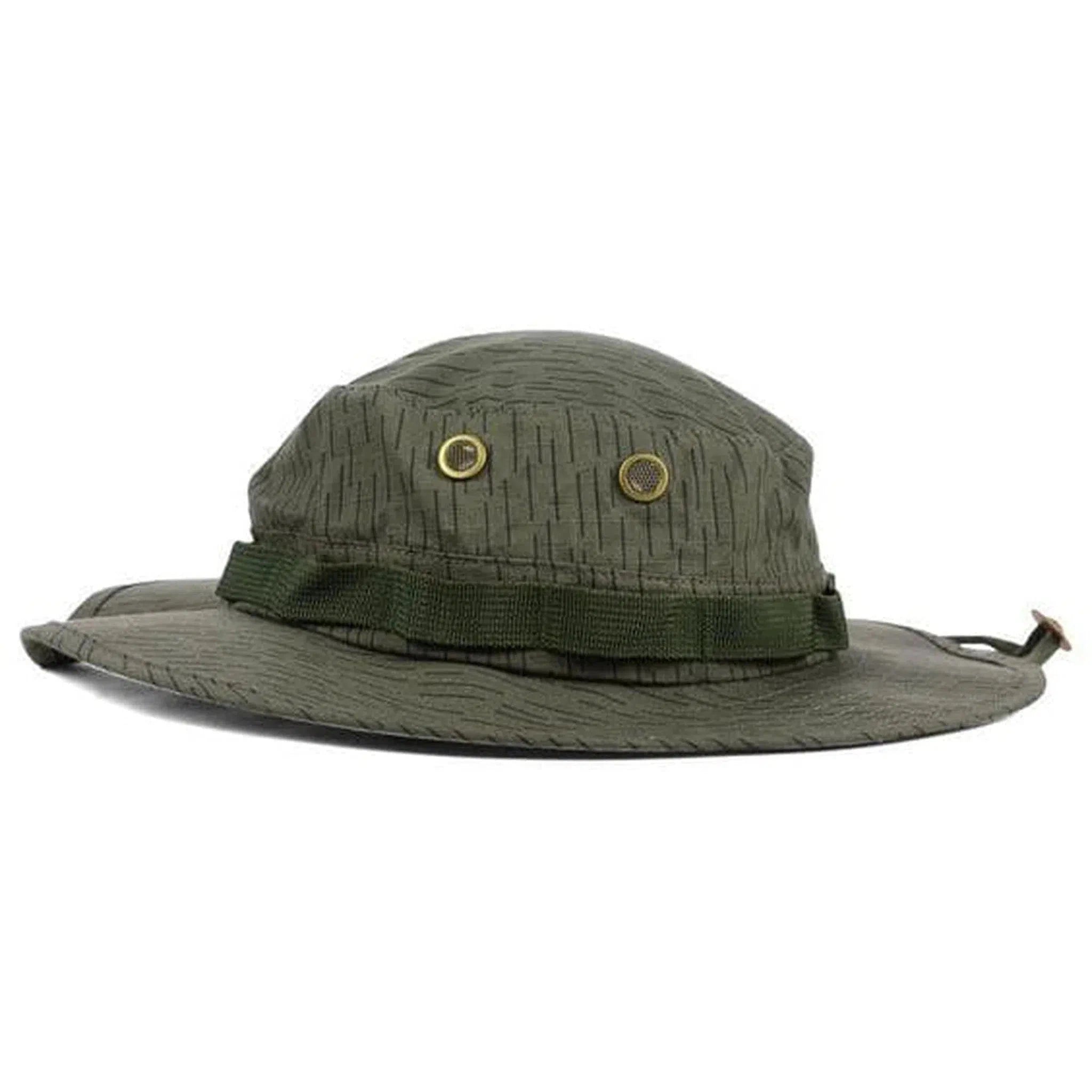 The Lieutenant Olive Drab Boonie Style Safari Bucket Hat by Puma