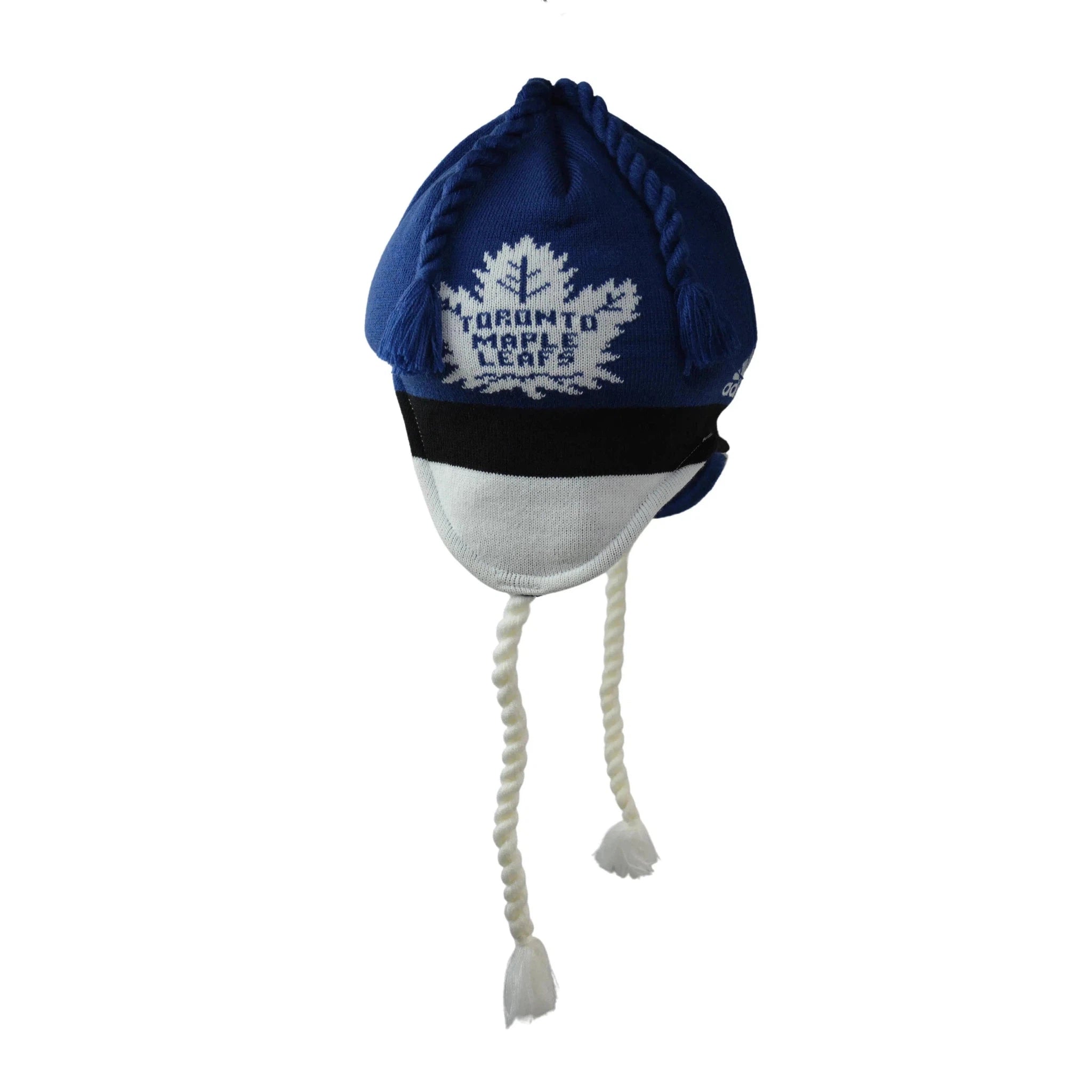 Toronto Maple Leafs NHL Stadium Series Team Logo Tassel Knit Winter Beanie