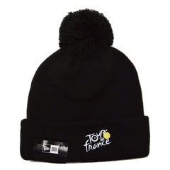 Tour de France New Era World Cycling Knit Pom Pom Cuffed Beanie Winter Hat