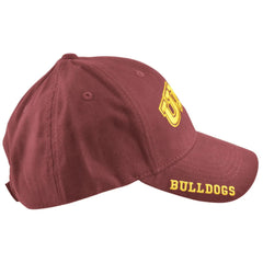 UMD Minnesota Duluth Bulldogs NCAA Russell Athletic Brick Red Team Logo Adjustable Hat