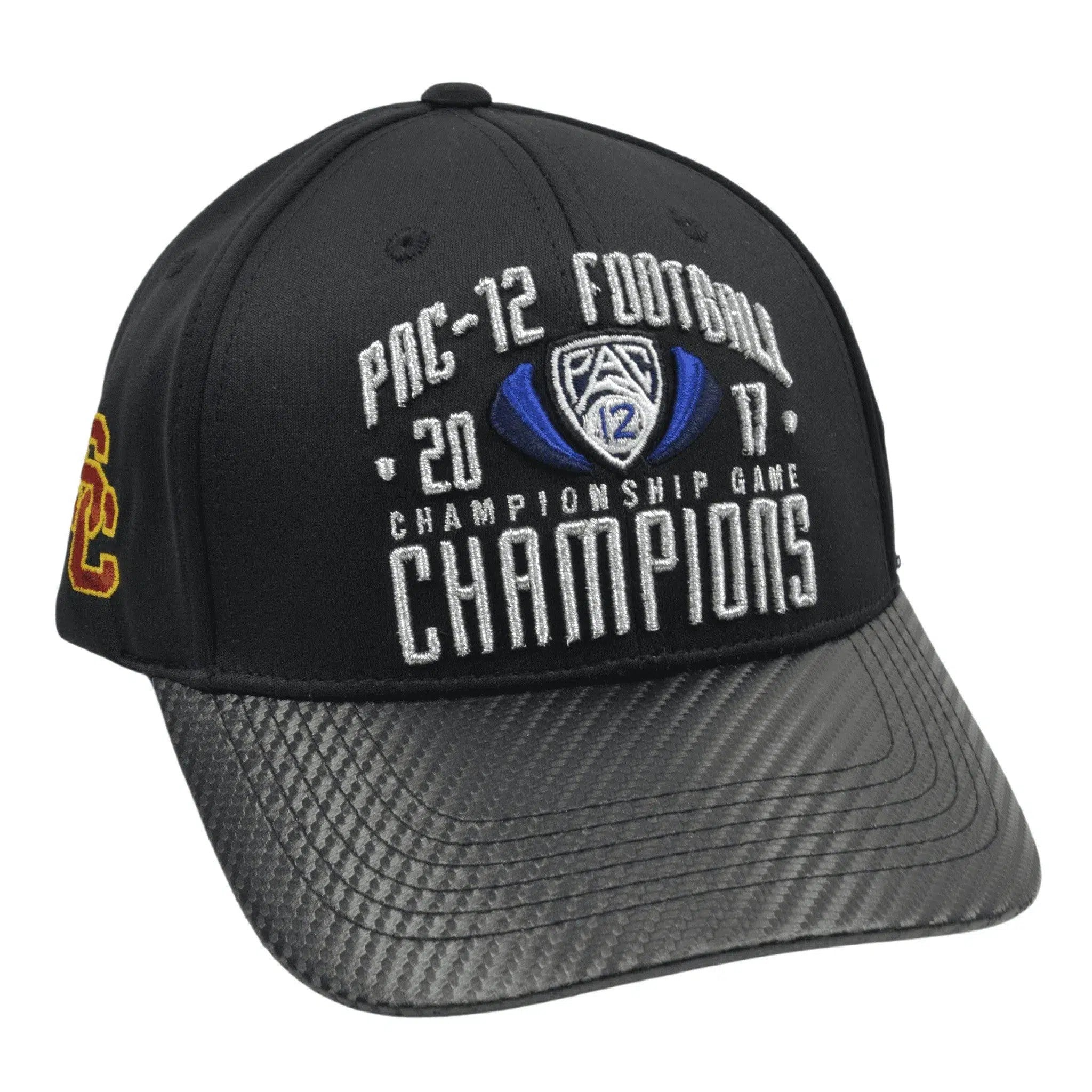 USC Trojans Top of the World 2017 NCAA PAC 12 Champions Snapback Flat Bill Cap Hat