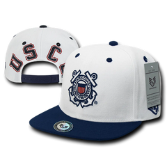 United States Coast Guard USCG Jumbo Snap Back Military Hat by Rapid Dominance