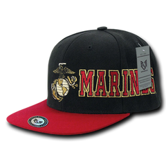 United States Marine Corp D-Day Snapback Military Hat by Rapid Dominance