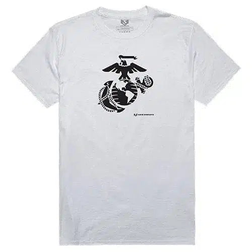 United States Marine Corp USMC Eagle, Globe & Anchor Graphic White Men's T-Shirt