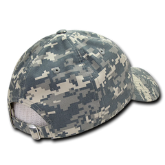 United States Tonal USA Flag Relaxed Fit ACU Digital Camo Tactical Hat, Military Cap by Rapid Dominance