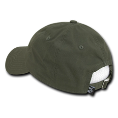 United States Tonal USA Flag Relaxed Fit Olive Drab Tactical Hat, Military Cap by Rapid Dominance