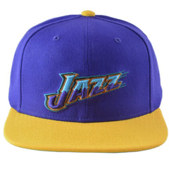 Utah Jazz NBA Team DNA 2 Tone Men's Snapback Hat by Mitchell & Ness