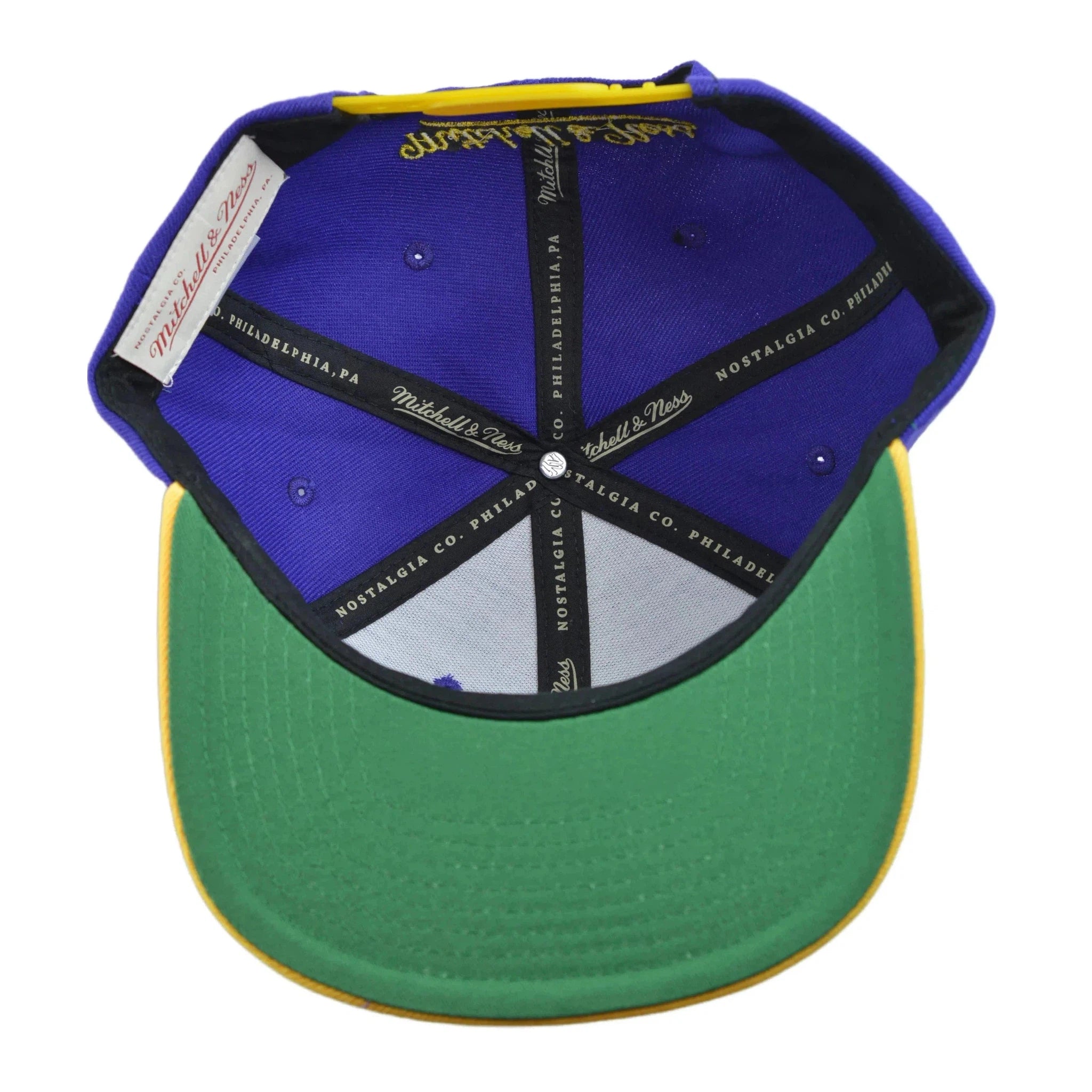 Utah Jazz NBA Team DNA 2 Tone Men's Snapback Hat by Mitchell & Ness