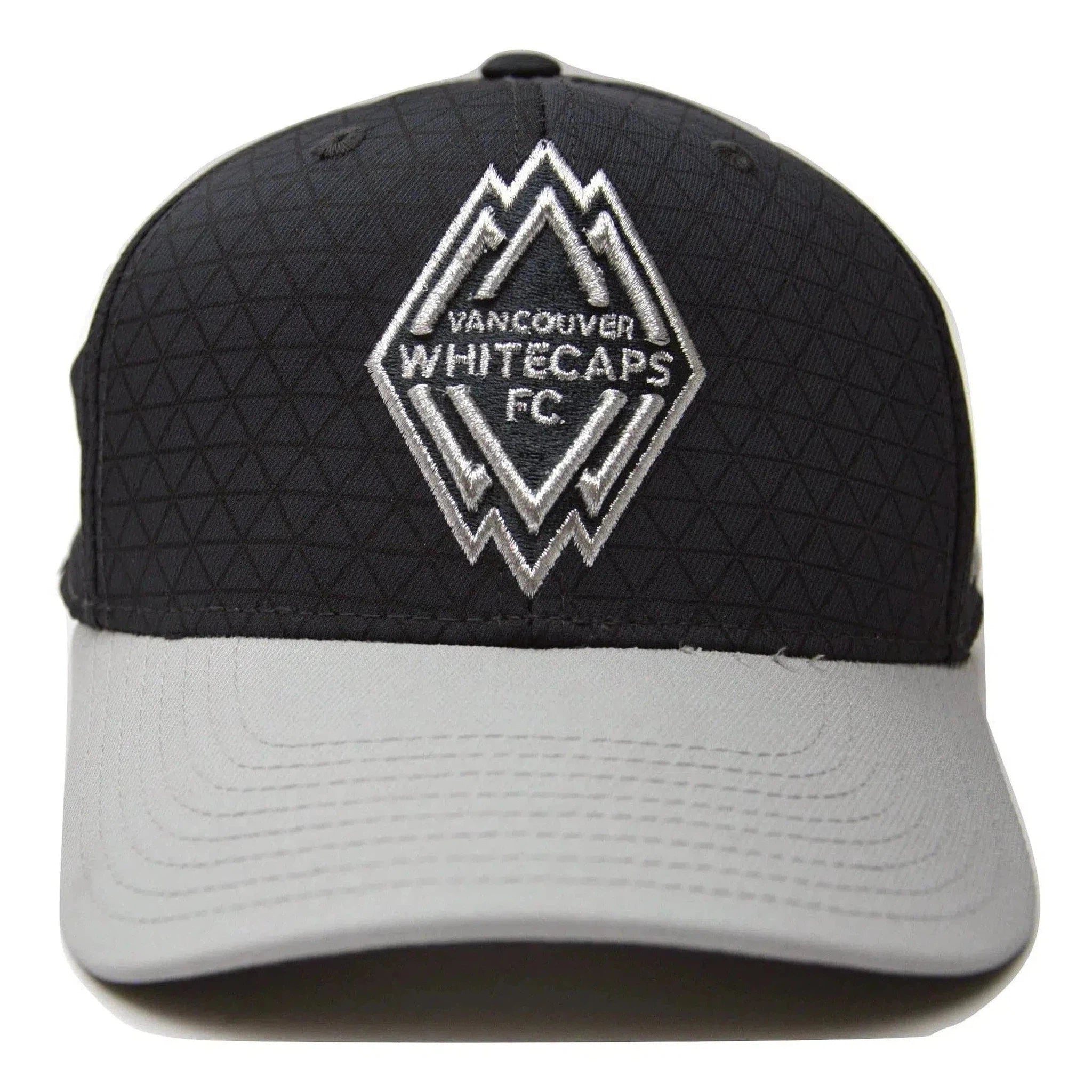 Vancouver Whitecaps Adidas 11TNZ MLS 2 Tone Gray Adjustable Soccer Cap Hat