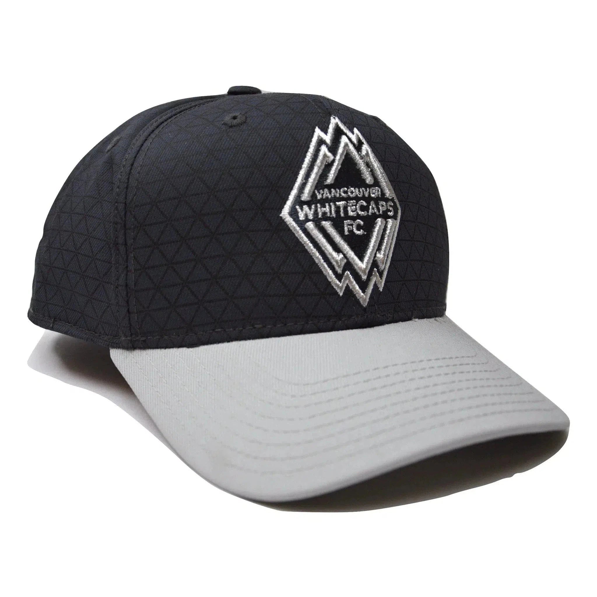 Vancouver Whitecaps Adidas 11TNZ MLS 2 Tone Gray Adjustable Soccer Cap Hat