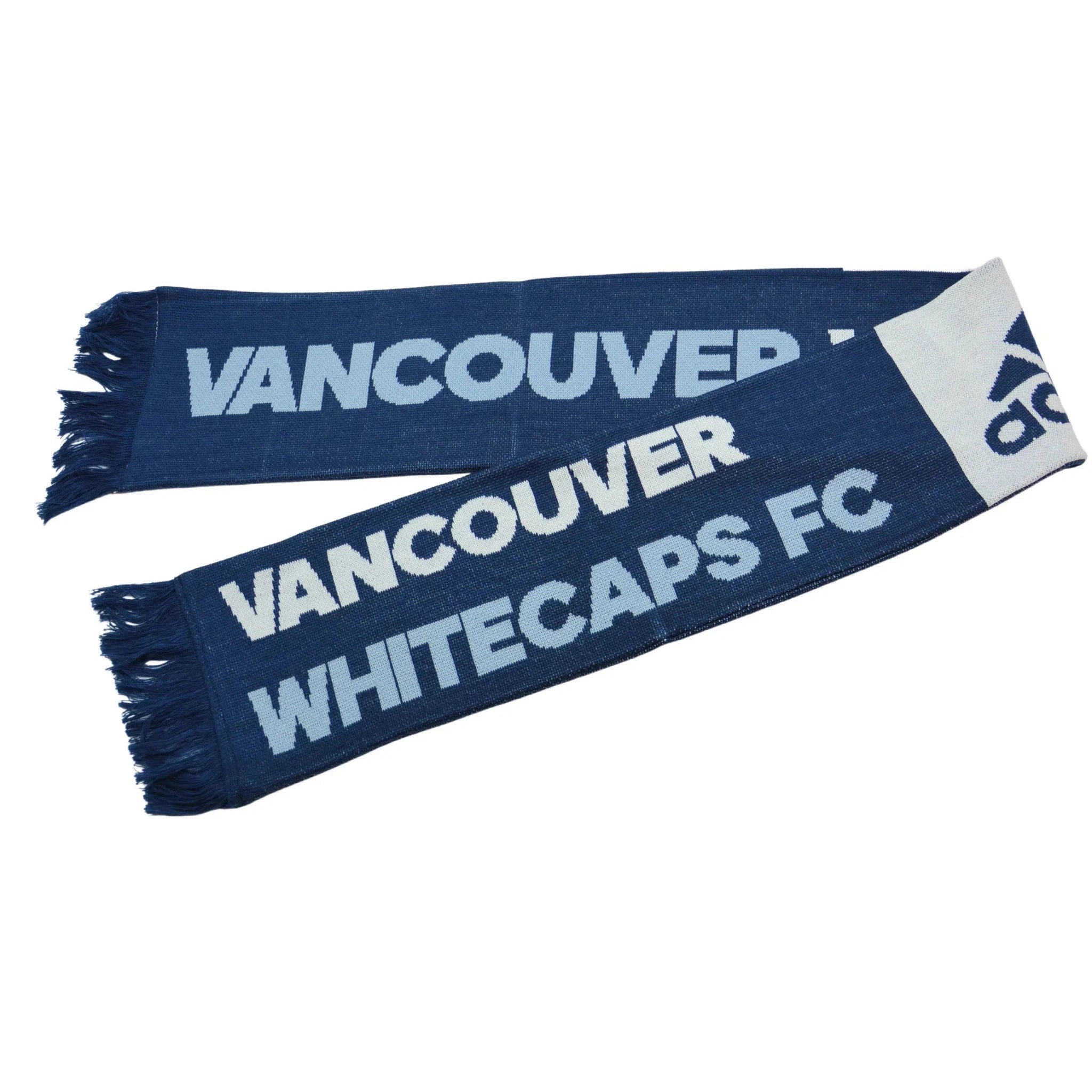 Vancouver Whitecaps FC MLS Jacquard Soccer Winter Knit Scarf