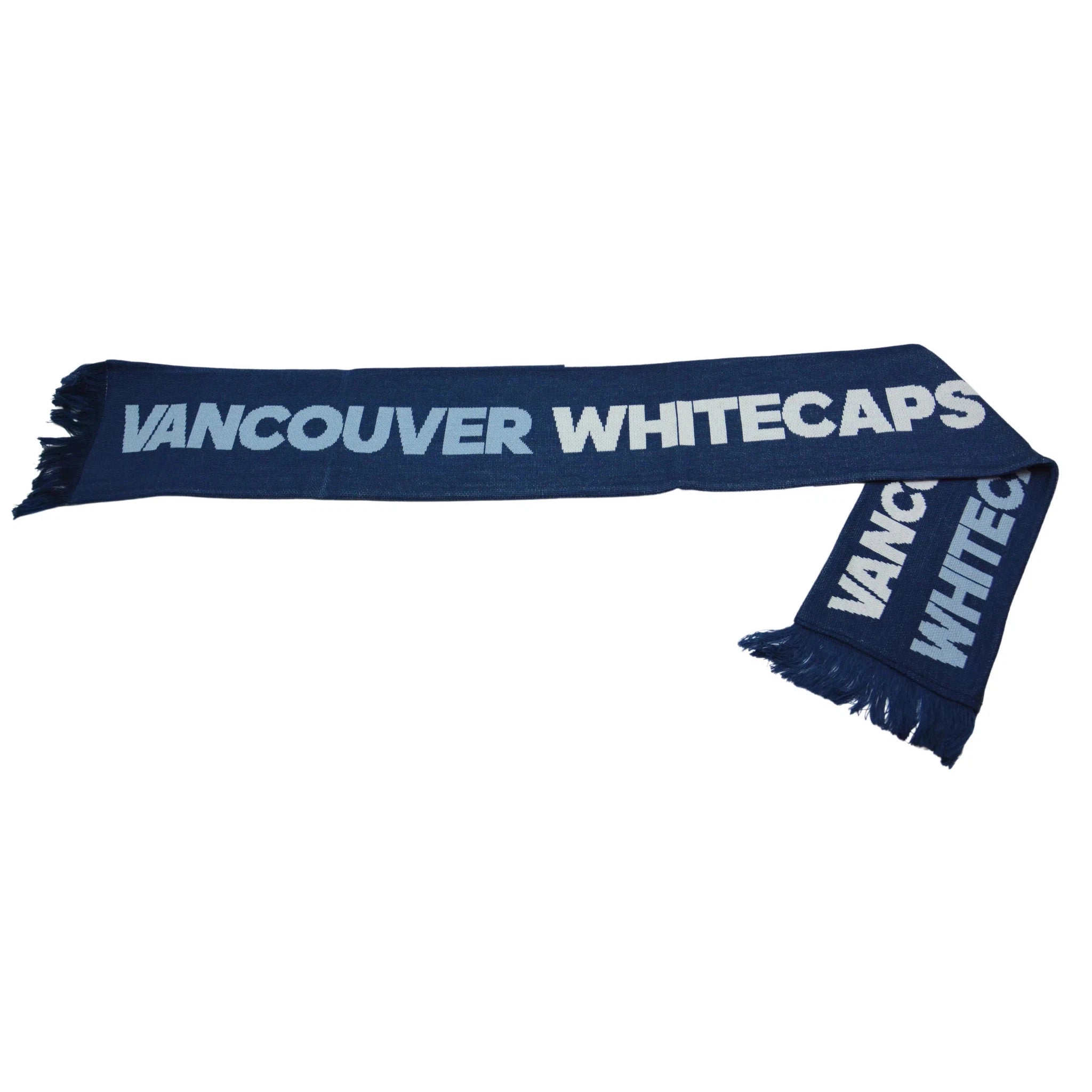 Vancouver Whitecaps FC MLS Jacquard Soccer Winter Knit Scarf