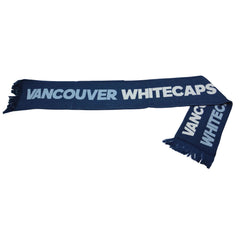 Vancouver Whitecaps FC MLS Jacquard Soccer Winter Knit Scarf