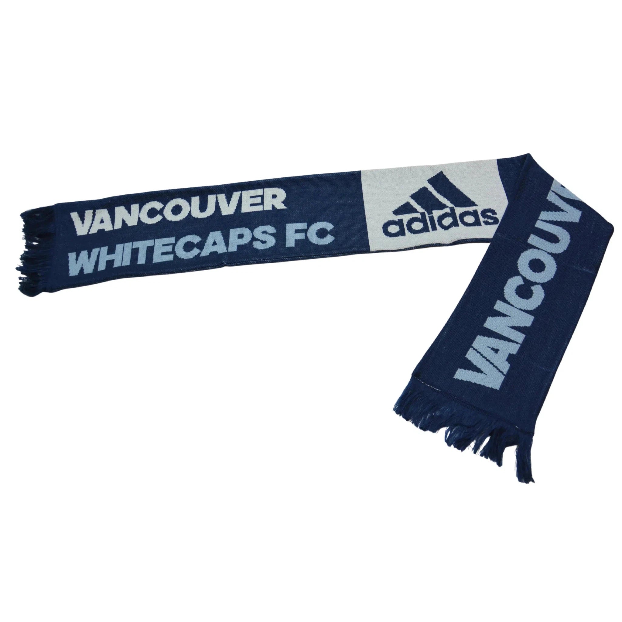 Vancouver Whitecaps FC MLS Jacquard Soccer Winter Knit Scarf