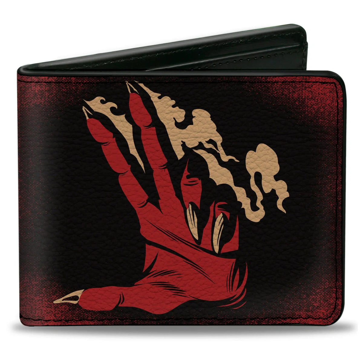 Dungeons & Dragons Fingers of Death Officially Licensed Vegan Leather Bi-Fold Wallet Position 1