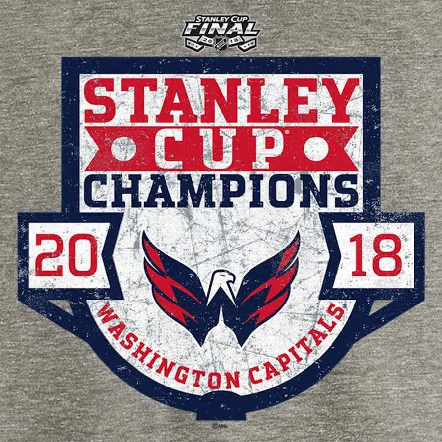 Washington Capitals 2018 Stanley Cup Championship S/S Hockey T-Shirt by Fanatics