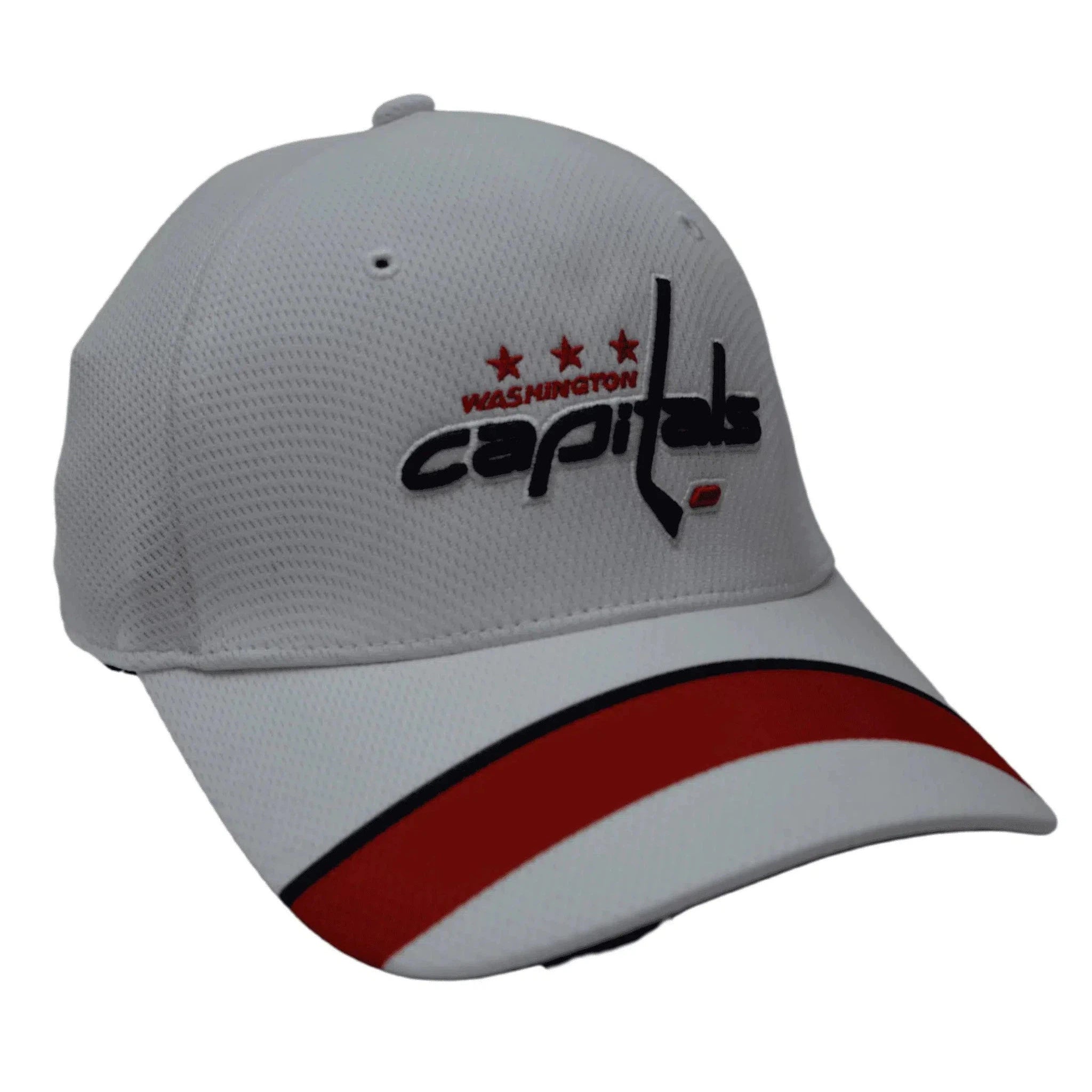 Washington Capitals NHL Solo Stretch Fit Cap White Hockey Hat