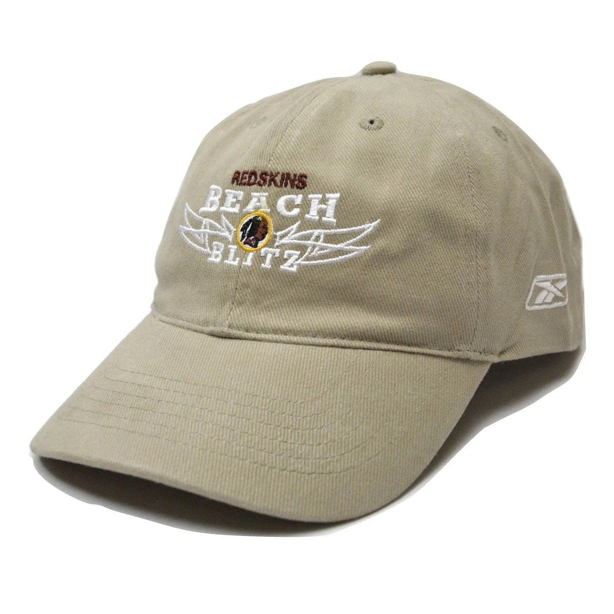 Washington Commanders Reebok NFL Football Beige Throwback Beach Blitz Adjustable Cap