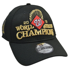 Washington Nationals 39THIRTY MLB World Series Champs Black Baseball Hat