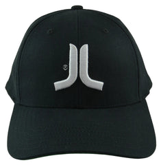 WeSC ICON Superlative Conspiracy Black OSFM Flex Fit Skater Hat