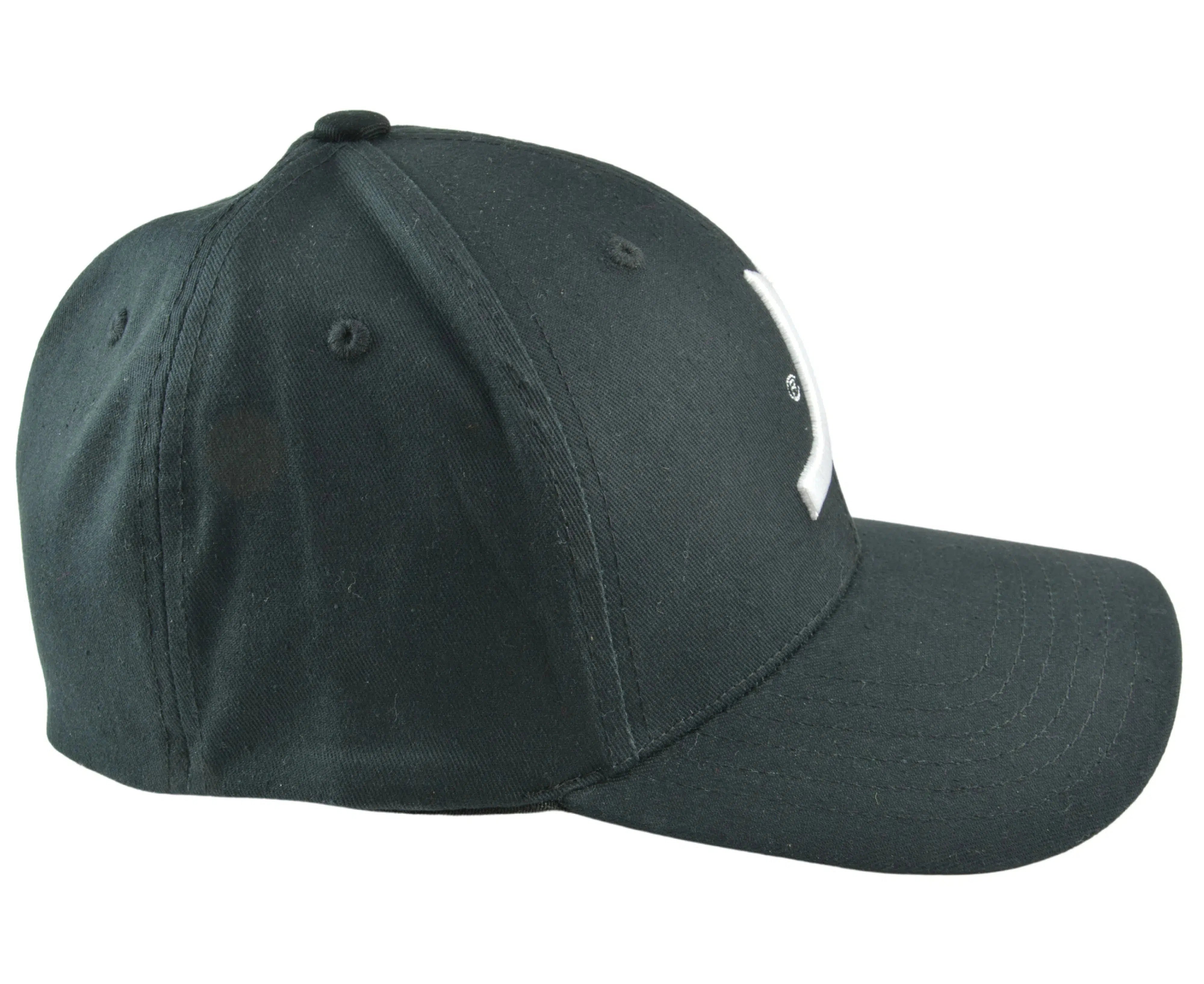 WeSC ICON Superlative Conspiracy Black OSFM Flex Fit Skater Hat