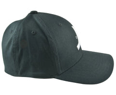 WeSC ICON Superlative Conspiracy Black OSFM Flex Fit Skater Hat