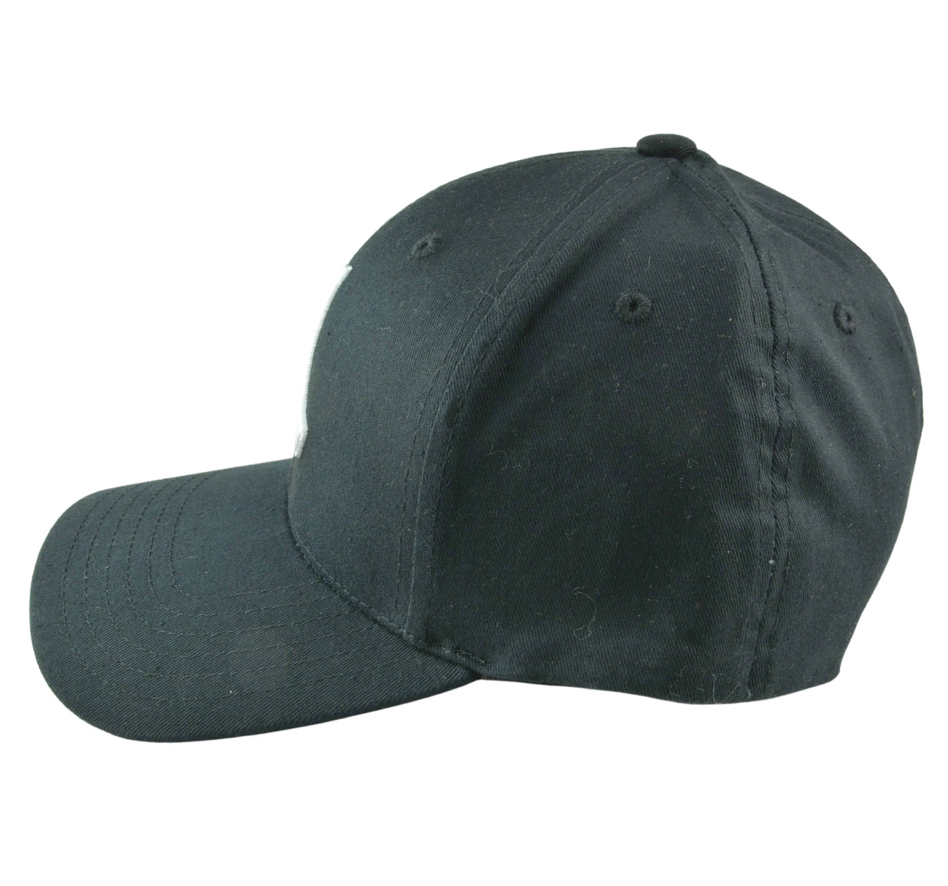 WeSC ICON Superlative Conspiracy Black OSFM Flex Fit Skater Hat