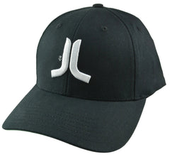 WeSC ICON Superlative Conspiracy Black OSFM Flex Fit Skater Hat