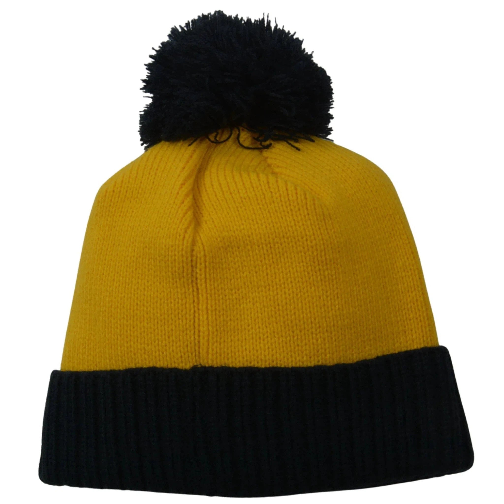 West Virginia Mountaineers NCAA Color Chill Pom Knit Beanie, Winter Hat by New Era