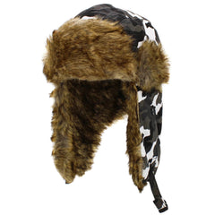 Winter Camouflage Fur Lined Trapper Winter Hat by KB Ethos - Stay Warm in Style"