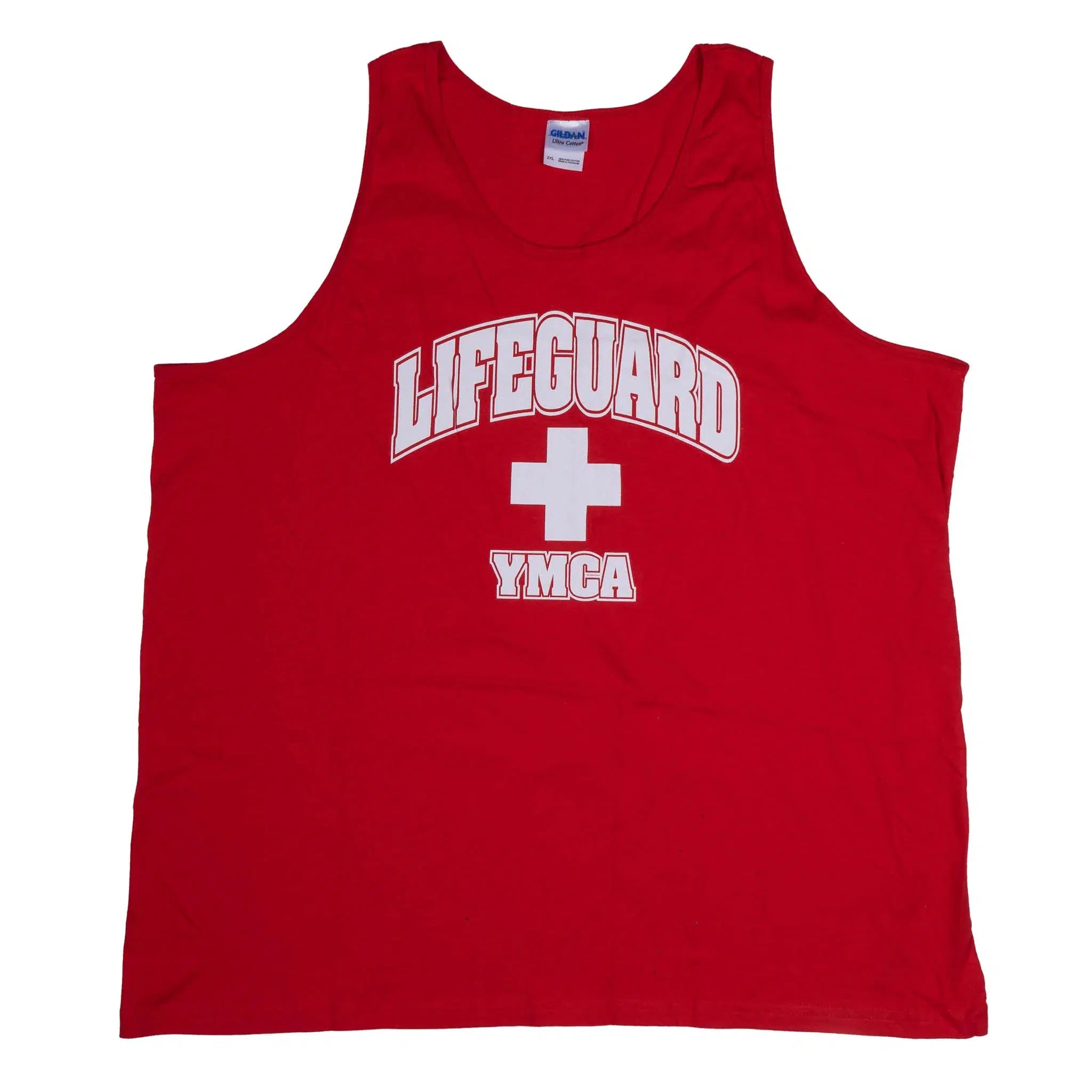 YMCA Lifeguard Red Men's Tank Top