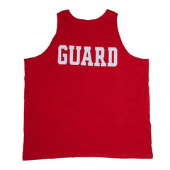 YMCA Lifeguard Red Men's Tank Top