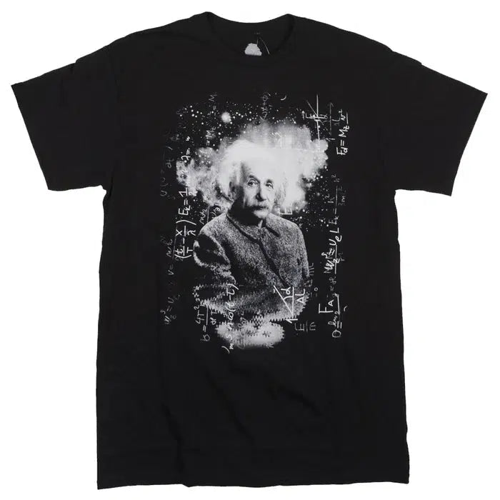 Einstein Equations Graphic Black Novelty Men's T-Shirt