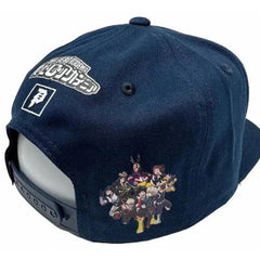 Primitive X Skateboarding My Hero Academia Anime Navy Blue Snapback Cap, Hat